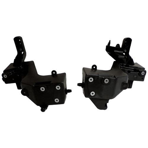 Crown Automotive 68223399K Headlamp Mounting Bracket Set for 2014-2022 Jeep WK2 Grand Cherokee - Black Plastic
