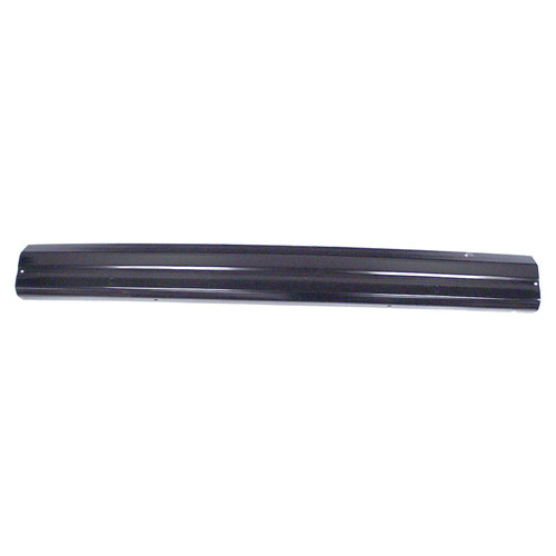 Crown Automotive 52000185 Gloss Black Front Bumper for Jeep 1984-1996 XJ Cherokee or 1986-1992 MJ Comanche - Black Metal