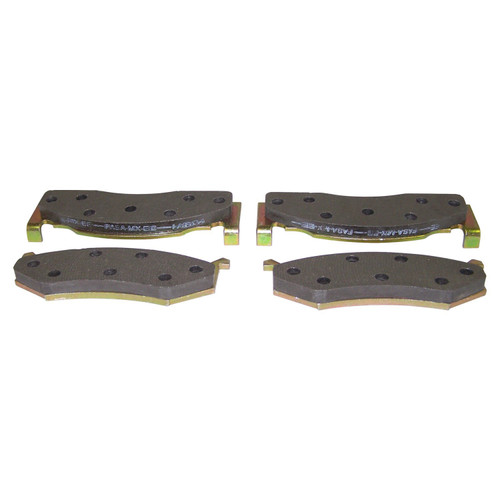 Crown Automotive 4728777 Brake Pad Set for 1994-1997 Dodge AB Ram Van, Left and Right - Gray, Zinc Semi-Metallic