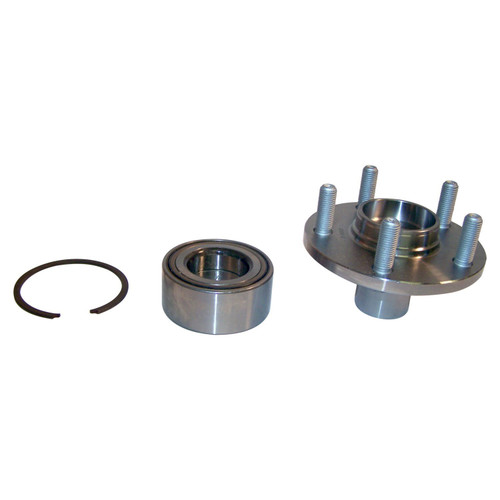 Crown Automotive 4670287 Front Hub Kit for 1995-1999 Dodge & Plymouth Neon w/ 5 Wheel Studs w/o ACR Package, Includes Hub, Bearing and