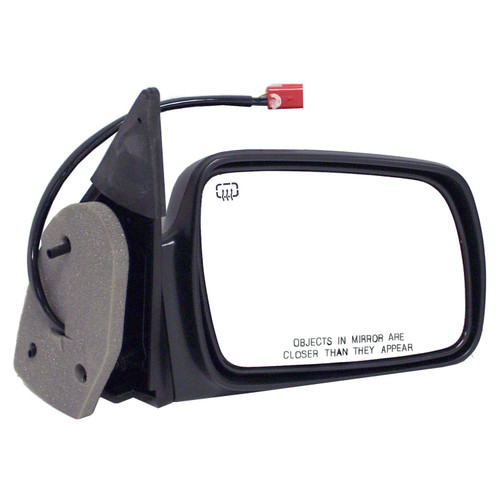 Crown Automotive 4883022 Right Power, Heated, Manual Folding Mirror for 1993-1995 Jeep ZJ Grand Cherokee without Limited Package; Black