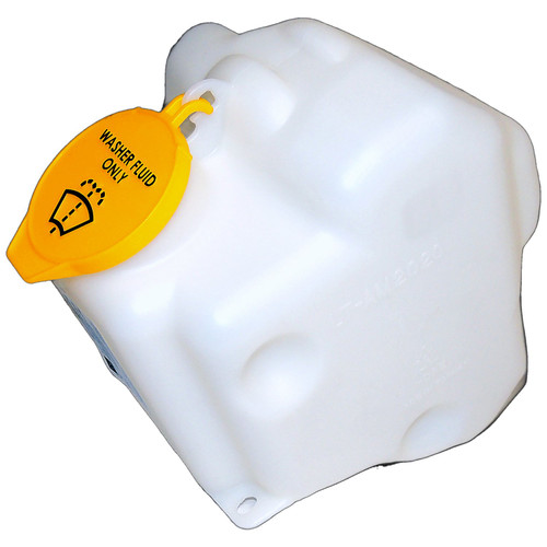 Crown Automotive 5096344AA Windshield Washer Reservoir for 2003-2006 Jeep TJ Wrangler w/ Single Pump, Includes Reservoir, Cap, and Pump