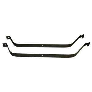 Crown Automotive 52000128K Fuel Tank Strap Set for 1984-1996 Jeep XJ Cherokee, Includes 2 Straps - Silver Steel