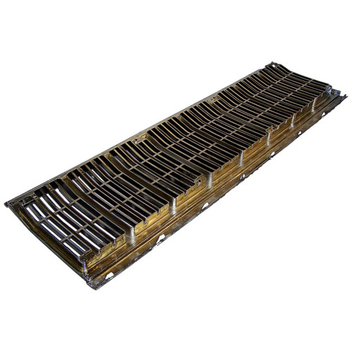 Crown Automotive 55034046 Chrome & Black Grille for 1991-1996 Jeep XJ Cherokee, MJ Comanche - Black, Chrome Plastic, Sold Individually