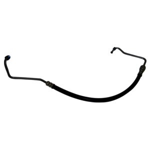 Crown Automotive 52040123 Power Steering Pressure Hose for 1987-1990 Jeep YJ Wrangler w/ 2.5L Engine - Black, Silver Metal, Rubber