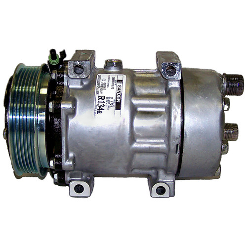 Crown Automotive 55037359AB A/C Compressor for 1994-1996 Jeep XJ Cherokee w/ 2.5L, 4.0L Engines - Metal, Sold Individually