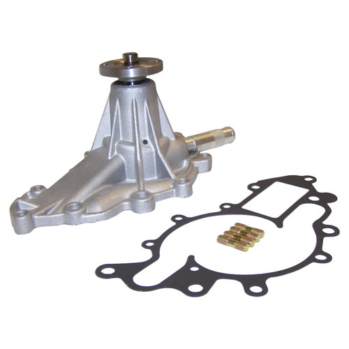 Crown Automotive 83500807 Water Pump for Select 1984-1986 Jeep XJ Cherokee, MJ Comanche w/ 2.8L Engine, Includes Gasket and 4 Pulley Studs
