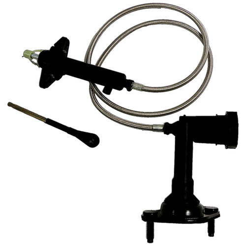 Crown Automotive 52107654AB Clutch Hydraulic Assembly for 1997-1999 XJ Cherokee w/ LHD w/ 2.5L, 4.0L Engines, Includes Master Cylinder
