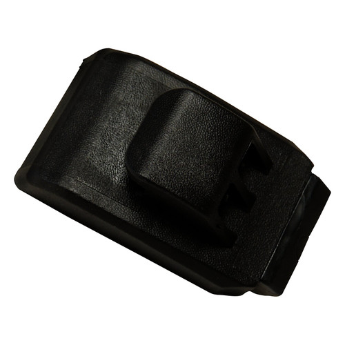 Crown Automotive 68240951AB Left or Right Hood Catch Bracket for 2018+ Jeep JL Wrangler & JT Gladiator - Black Plastic, Steel