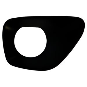 Crown Automotive 68078284AA Right Fog Light Bezel for 2011-2013 Jeep WK Grand Cherokee, Black Textured Finish - Black Plastic