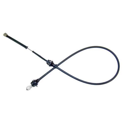 Crown Automotive J5351420 Throttle Cable for 1973-1976 SJ, J-Series w/ 4.2L Engine - Black Plastic, Rubber, Steel, Sold Individually