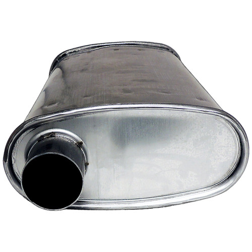 Crown Automotive E0021276 Muffler for 1996-1998 Jeep ZJ Grand Cherokee w/ 4.0L or 5.2L Engine - Steel, Sold Individually
