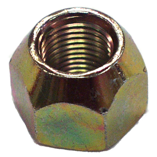 Crown Automotive J0636035 Lug Nut, Left Hand Threads for 41-71 Jeep Models, 1/2"-20 Threads, 13/16" Hex - Zinc Steel, Sold Individually