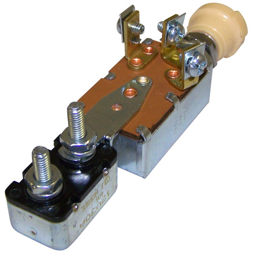 Crown Automotive J0946613 Headlight Switch - Fits 1945-1971 Jeep CJ-2A, CJ-3A, CJ-3B, CJ-5