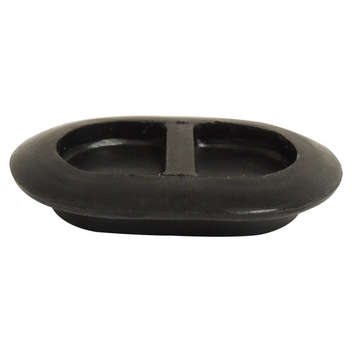 Crown Automotive 68194821AA Floor Pan Plug for Jeep 2014-2018 JK Wrangler, 2018+ JL Wrangler, & 2020+ JT Gladiator - Black Rubber, Steel