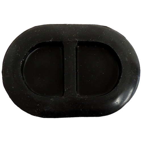 Crown Automotive 68194821AA Floor Pan Plug for Jeep 2014-2018 JK Wrangler, 2018+ JL Wrangler, & 2020+ JT Gladiator - Black Rubber, Steel