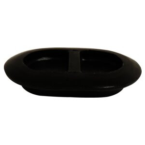 Crown Automotive 68194821AA Floor Pan Plug for Jeep 2014-2018 JK Wrangler, 2018+ JL Wrangler, & 2020+ JT Gladiator - Black Rubber, Steel