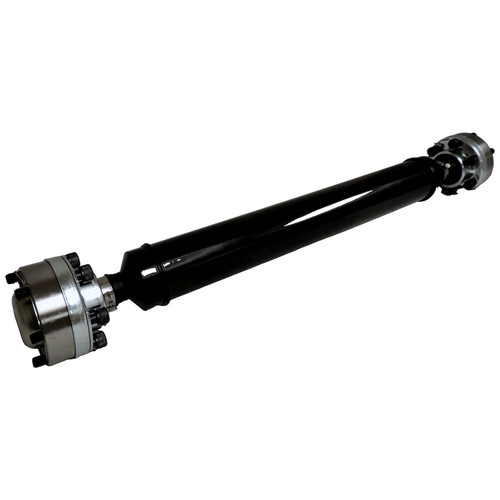 Crown Automotive 52853641AD Front Drive Shaft for 2011-2022 Jeep Grand Cherokee w/ Quadra-Trac II 4WD System - Black, Silver Steel
