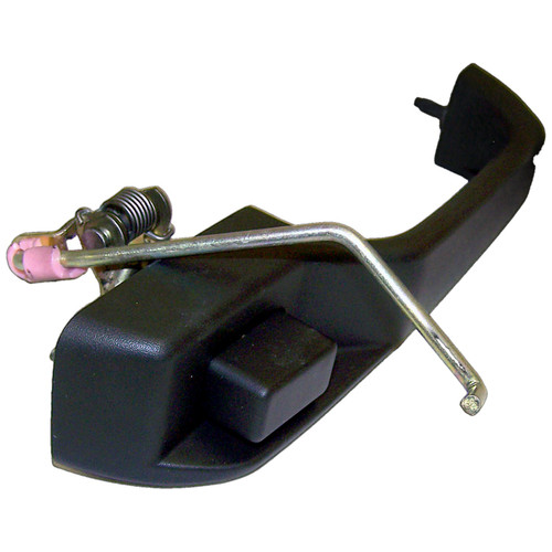 Crown Automotive 55076093 Exterior Door Handle Front Left - Fits 1995-1998 Jeep ZJ Grand Cherokee, Black