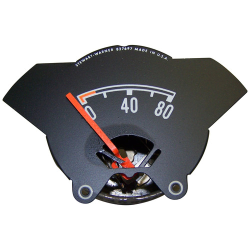 Crown Automotive J8126929 Engine Oil Pressure Gauge - Fits 1981-1984 Jeep SJ, J-10, J-20, Black