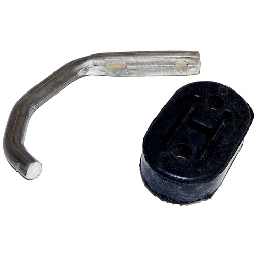 Crown Automotive E0036152 Exhaust Tail Pipe Hanger for 1996-1998 Jeep ZJ Grand Cherokee - Black, Unpainted Rubber, Steel
