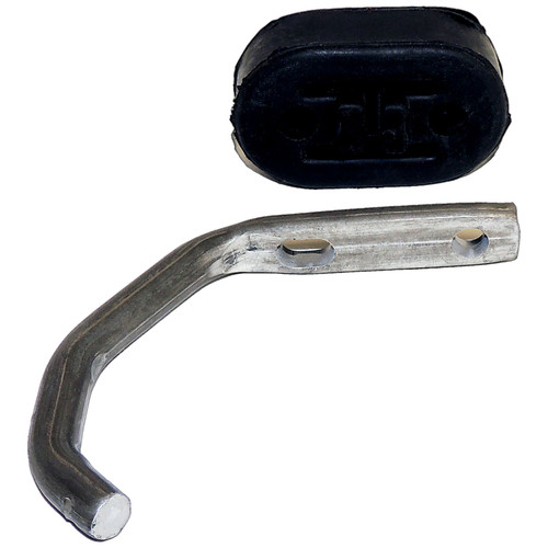 Crown Automotive E0036152 Exhaust Tail Pipe Hanger for 1996-1998 Jeep ZJ Grand Cherokee - Black, Unpainted Rubber, Steel
