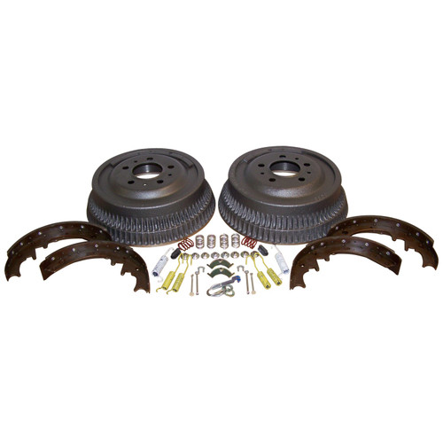 Crown Automotive 52001151K Drum Brake Shoe and Drum Kit Rear Left & Right - Fits 1984-1989 Jeep XJ Cherokee