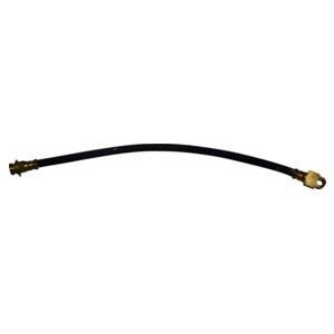 Crown Automotive J5352824 Rear Brake Hose for 1974-75 Jeep CJ-5, CJ-6 w/ 11" Brakes - Black, Zinc Metal, Rubber, Sold Individually