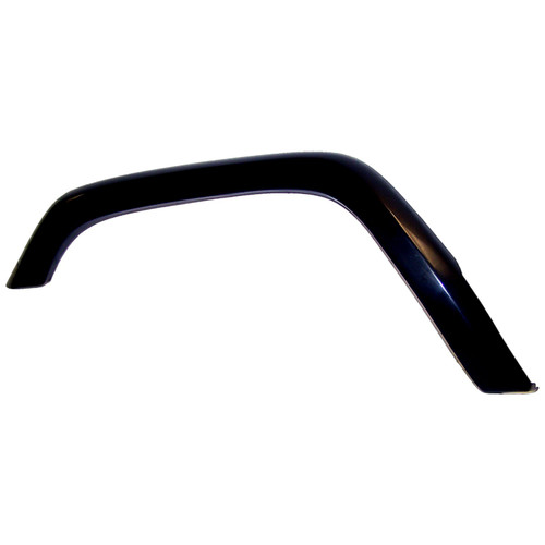 Crown Automotive 5FW71DX8AD Left Front Gloss Black Fender Flare for 1997-2001 Jeep XJ Cherokee - Black Plastic, Sold Individually