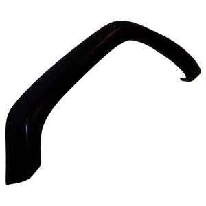 Crown Automotive 5FW71DX8AD Left Front Gloss Black Fender Flare for 1997-2001 Jeep XJ Cherokee - Black Plastic, Sold Individually