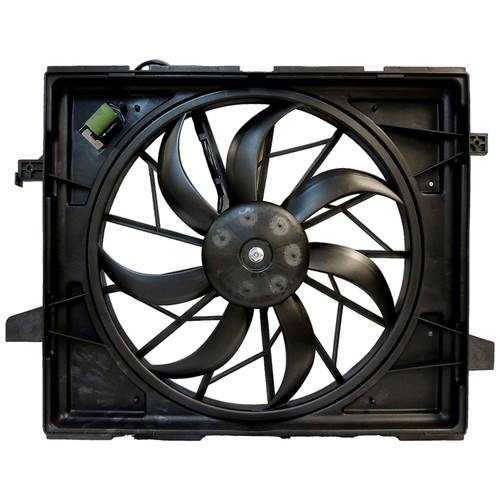Crown Automotive 55037992AD Cooling Fan Assembly for 11-22 Jeep WK2 Grand Cherokee w/ 3.6L Engine w/o Heavy Duty Cooling Package, 11-21