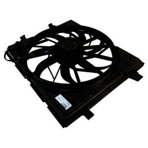 Crown Automotive 55037992AD Cooling Fan Assembly for 11-22 Jeep WK2 Grand Cherokee w/ 3.6L Engine w/o Heavy Duty Cooling Package, 11-21