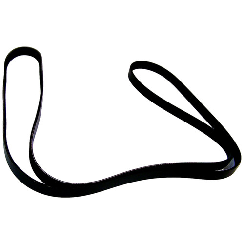 Crown Automotive 53010279 Accessory Belt Drive for 1991-1995 XJ Cherokee w/ RHD, W/ 4.0L Engine, 98.4", 6 Ribs - Black Rubber