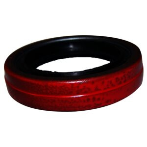Crown Automotive 4741908 Front Crankshaft Oil Seal for 1994-1998 Jeep ZJ Grand Cherokee w/ 5.2L Engine - Red Metal, Rubber