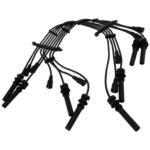 Crown Automotive 4606701AF Spark Plug Wire Set Front & Rear Left & Right - Fits 2005-2005 Jeep LX Magnum, 300