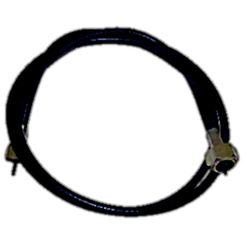 Crown Automotive 53005085 Lower Speedometer Cable for Select 87-92 Jeep YJ Wrangler, SJ, J-Series w/ Speed Control - Black Metal, Rubber
