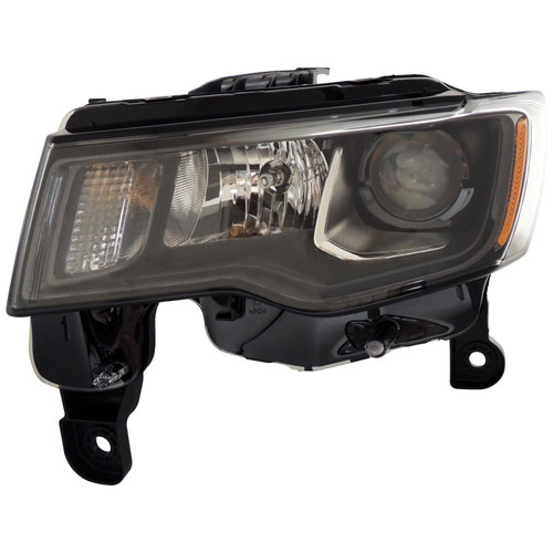 Crown Automotive 68266647AD Headlight Front Left - Fits 2016-2022 Jeep WK Grand Cherokee
