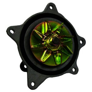 Crown Automotive 4781157AB Water Pump for Select 2001-2007 Dodge / Chrysler Minivans w/ 3.3L, 3.8L Engines - Unpainted, Zinc Aluminum, Steel