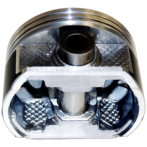Crown Automotive 4666129P Standard Piston & Pin for 2007-2011 Jeep JK Wrangler w/ 3.8L Engine, 2001-2007 Dodge, Chrysler, Plymouth RS
