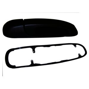 Crown Automotive 55135636AD Right Front Door Handle for Select 1999-2004 Jeep WJ, WG Grand Cherokee w/ Laredo Package w/o Lock Cylinder