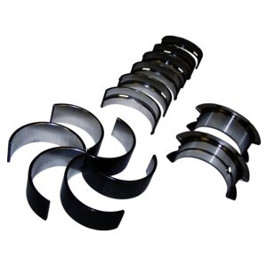 Crown Automotive 8133254K6 .010" Crankshaft Main Bearing Set for Select 1972-1986 CJ-5, CJ-6, CJ-7, CJ-8, 1987-1990 YJ Wrangler, 1987-1990