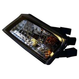 Crown Automotive 57010125AA Left Park and Turn Signal Lamp for 2008-2012 Jeep KK Liberty - Amber, Clear Plastic, Sold Individually