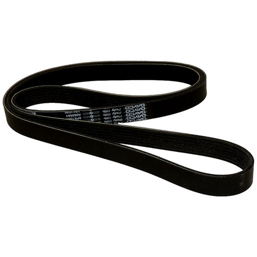 Crown Automotive 5281374AA Accessory Drive Belt for Select 2016-2022 Jeep WK Cherokee w/ 3.0L Gas, 3.6L Engines, 6 Ribs, 66.4" Long