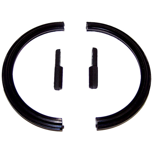 Crown Automotive 4798216AB Crankshaft Rear Main Seal Kit for 1998 Jeep ZJ Grand Cherokee w/ 5.9L Gasoline Engine - Black Rubber