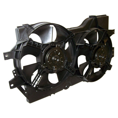 Crown Automotive 4682624 Cooling Fan Assembly for Select 1996-2000 Dodge Caravan, Chrysler Town & Country, Plymouth Voyager Minivans w