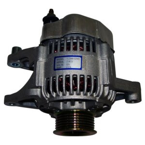 Crown Automotive 56041822AA Alternator for Select 1999-00 Jeep TJ Wrangler and XJ Cherokee, 117 Amp - Metal, Sold Individually