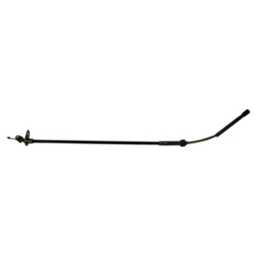 Crown Automotive J0942945 Throttle Cable for 1966-1971 C101 Commando w/ 4-134 Engine, 20-1/8" Overall Length - Black Plastic, Rubber, Steel