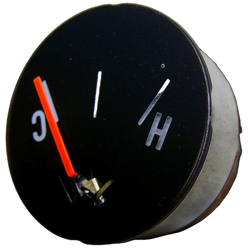 Crown Automotive J8124670 Engine Coolant Temperature Gauge - Fits 1955-1975 Jeep CJ-3B, CJ-5, CJ-6