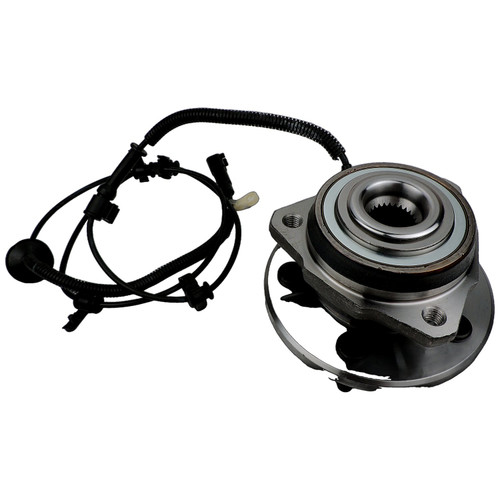 Crown Automotive 52128693AA Left Front Hub Assembly for 2002-2007 Jeep KJ Liberty w/ ABS, Includes Wheel Speed Sensor, Sold Individually