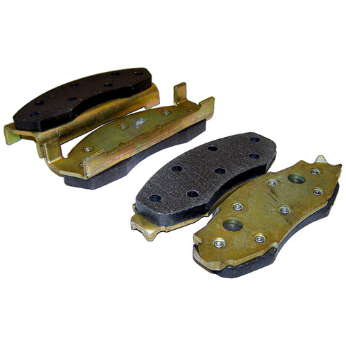 Crown Automotive J8131785 Front Brake Pad Set for Select Jeep 1978 CJ-5, CJ-7 w/ 2-Bolt Caliper Bracket, 1979-1981 CJ-5, CJ-7, CJ-8, Left